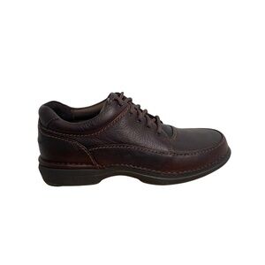 Mens Rockport Encounter DMX Oxfords in Brown Leather. APM21344